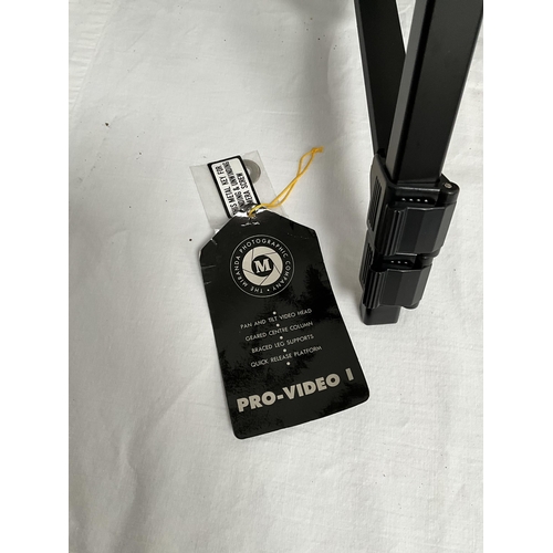 32 - BELL & HOWELL MODEL GS-243 CAMERA TRIPOD AND 1 OTHER