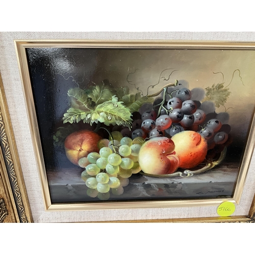 45 - MODERN FRAMED STILL FRUIT PRINT 15