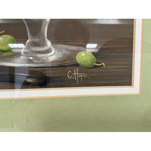 56 - MODERN GILT FRAMED STILL LIFE PICTURE 20