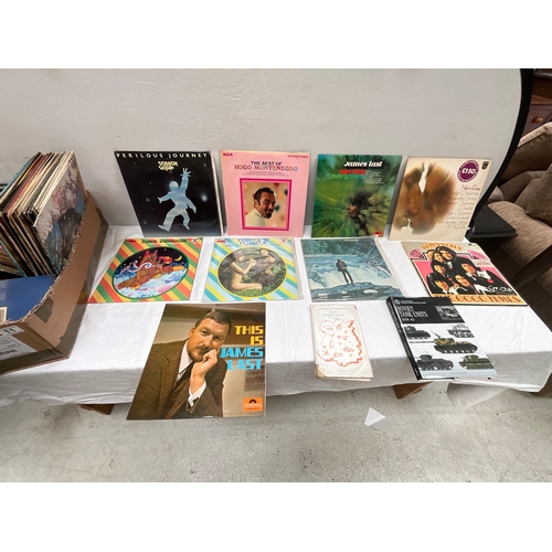 11 - QTY OF BOOKS AND LP RECORDS TO INCLUDE RENAISSANCE ETC