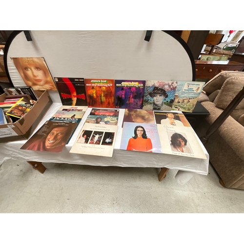 11 - QTY OF BOOKS AND LP RECORDS TO INCLUDE RENAISSANCE ETC