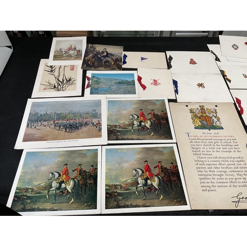 166 - QTY OF CHRISTMAS CARDS - MILITARY RELATED