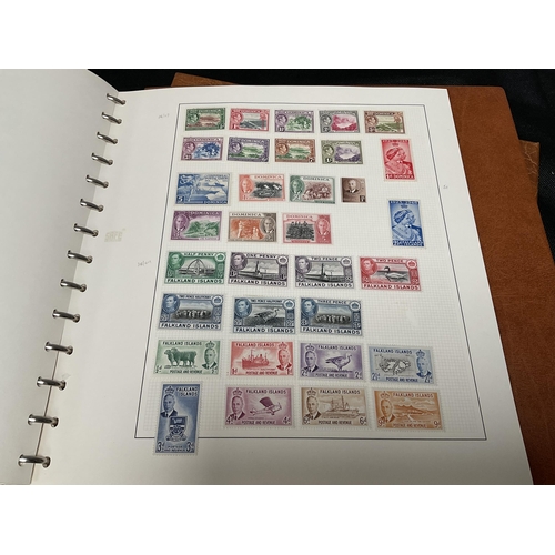 173 - QTY OF STAMPS INCLUDING BOUND STAMP ALBUM, LOOSE STAMPS ALBUMS