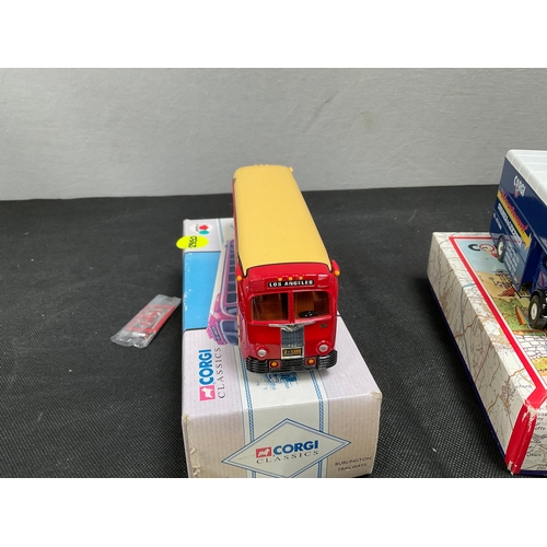 182 - 2 BOXES CORGI COLLECTORS BUSES 
BUS L8