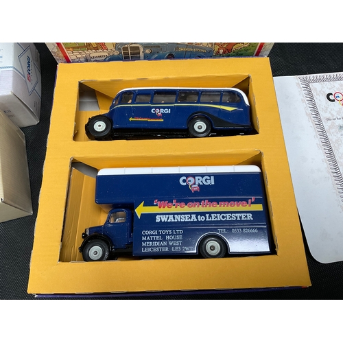 182 - 2 BOXES CORGI COLLECTORS BUSES 
BUS L8