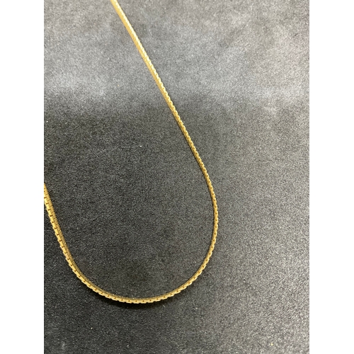 210 - 9CT GOLD CHAIN HALLMARKED 3.8G