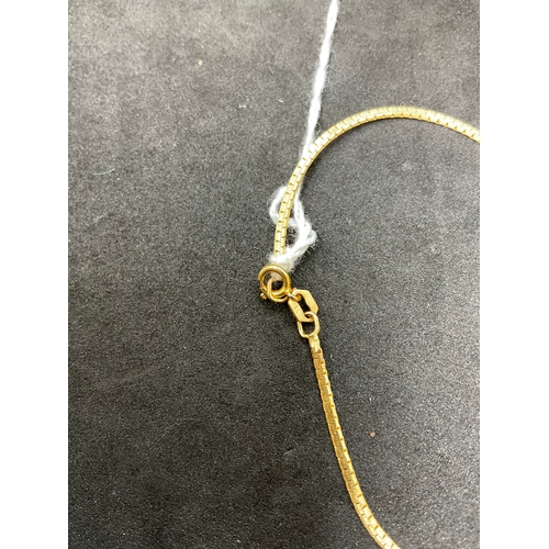 210 - 9CT GOLD CHAIN HALLMARKED 3.8G