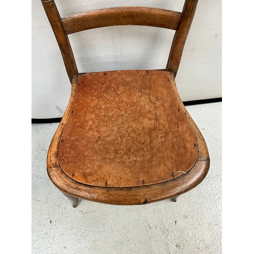 279 - 3 VINTAGE BEDROOM CHAIRS