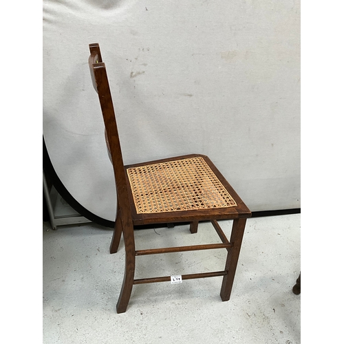 279 - 3 VINTAGE BEDROOM CHAIRS