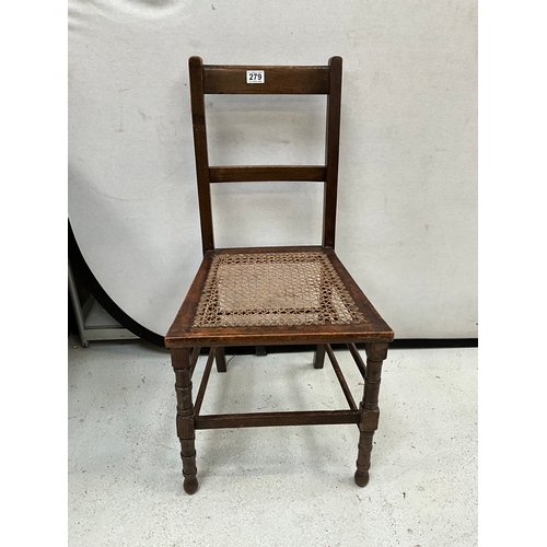 279 - 3 VINTAGE BEDROOM CHAIRS