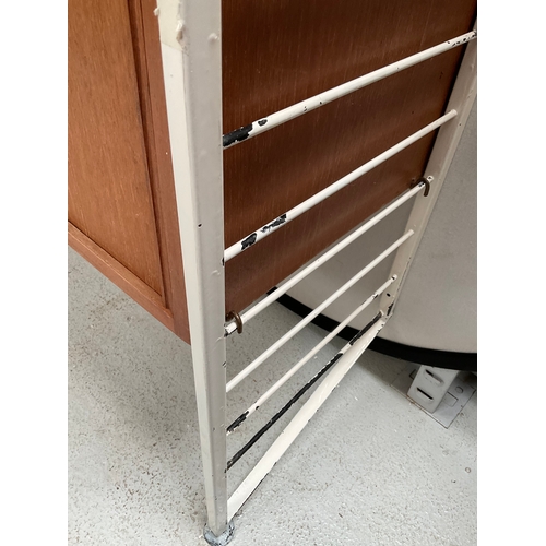 379 - RETRO BADGED STAPLES LADDERACK LOUNGE UNIT H67