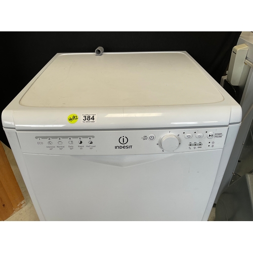 384 - INDESIT ELECTRIC DISHWASHER H33.5