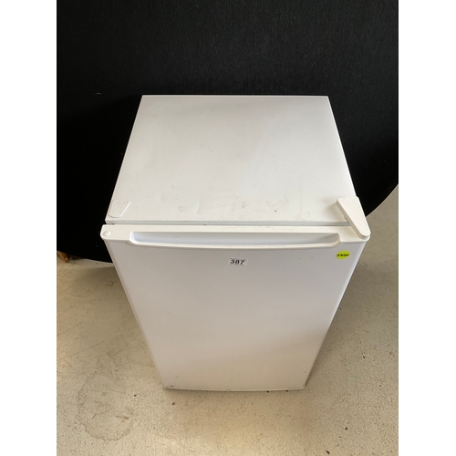 387 - ELECTRIC UNDER COUNTER FRIDGE H33