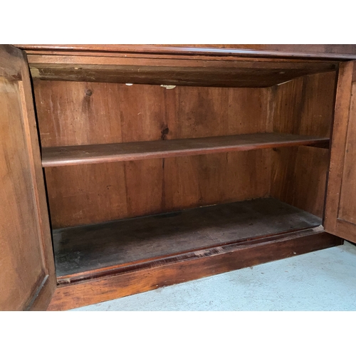 440 - VICTORIAN MAHOGANY SECRETAIRE BASE H41