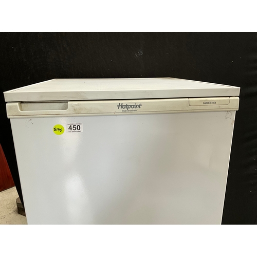 450 - HOTPOINT UPRIGHT FRIDGE H53