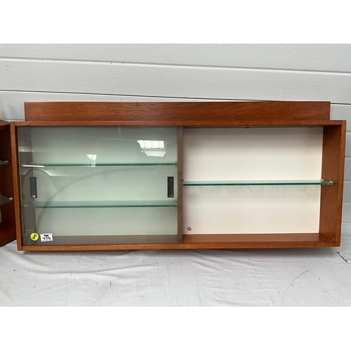 456 - 2 COLLECTORS WALL CABINETS
SMALL H20