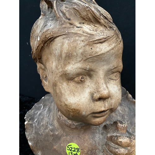 21 - *******lot withdrawn by vendor******CHALK BOY BUST (ITEM 134) H13