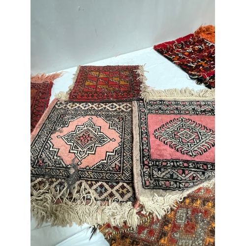 47 - *******lot withdrawn by vendor******COLLECTION OF VINTAGE PRAYER MATS (ITEM 88) - LARGEST 24