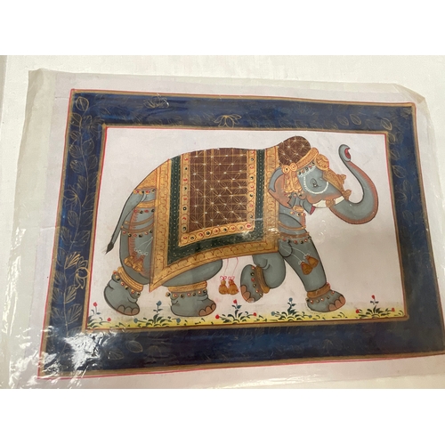 51 - *******lot withdrawn by vendor******BOX OF ORIENTAL KITES, HAND PAINTED TRAYS ETC (ITEM 75,79)