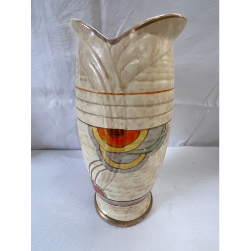 54 - *******lot withdrawn by vendor******BOX OF ART DECO JUGS AND VASES TO INCLUDE PORTMEIRION ITEMS TALL... 