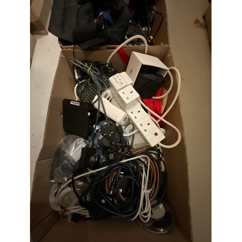 71 - 3 BOXES OF ELECTRICAL ITEMS TO INCLUDE PRINTER,SPEAKERS, CAMCORDER, ETC