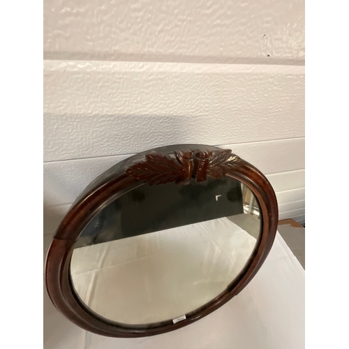 140 - 2 VINTAGE WALL MIRRORS H37