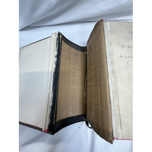 154 - LARGE VICTORIAN HOLY BIBLE