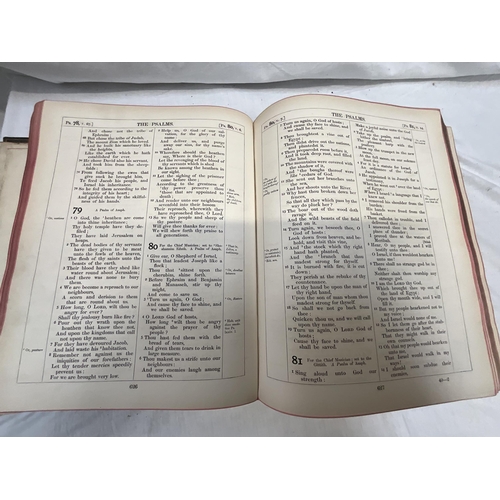 154 - LARGE VICTORIAN HOLY BIBLE