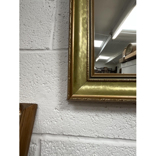 179 - MODERN OVERMANTLE WALL MIRROR 26