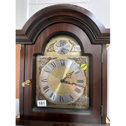 181 - MODERN TEMPEST FUGIT REPRODUCTION GRANDFATHER CLOCK H76