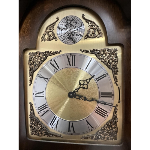 181 - MODERN TEMPEST FUGIT REPRODUCTION GRANDFATHER CLOCK H76