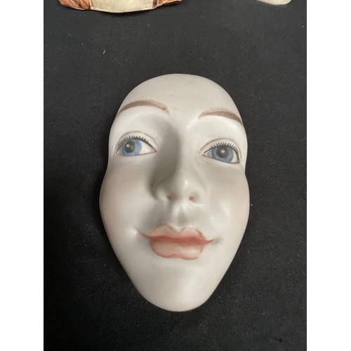 190 - *******lot withdrawn by vendor******VICTORIAN CERAMIC DOLLS HEAD WITH IMPRESSED MARK TO BACK 801 LS,... 