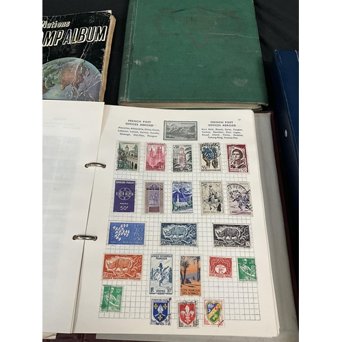 207 - COLLECTION OF VARIOUS POSTAGE STAMPS, LOOSE STAMPS AND ALBUMS