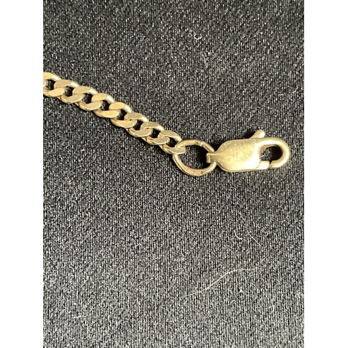 219 - HALLMARK 375 9CT GOLD NECKLACE LENGTH 20