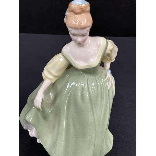 227 - 3 ROYAL DOULTON FIGURES - FRAGRANCE, TOP O THE HILL, FAIR LADY