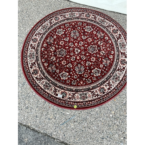 235 - BEIGE PATTERNED CARPET 95