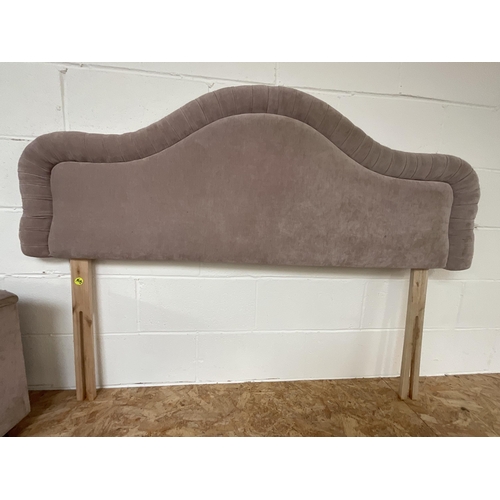 260 - MODERN AS NEW UPHOLSTERED BLANKET BOX  H18