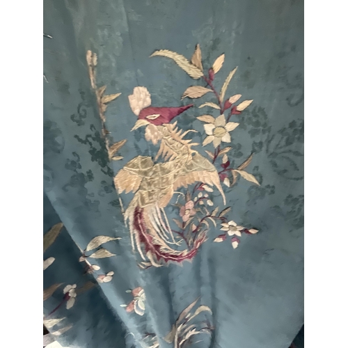 265B - *******lot withdrawn by vendor******VINTAGE PEARLWORK JACKET, SELECTION OF SILK AND EMBROIDERED ORIE... 