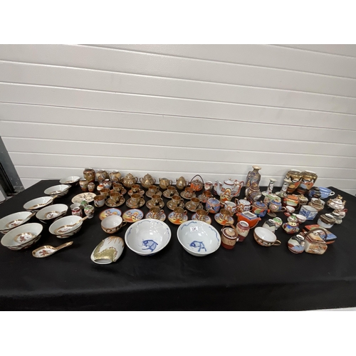 281 - *******lot withdrawn by vendor******2 BOXES OF ORIENTAL CHINA TO INCLUDE PART TEA SETS (ITEM 118,119... 