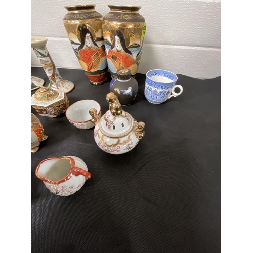 281 - *******lot withdrawn by vendor******2 BOXES OF ORIENTAL CHINA TO INCLUDE PART TEA SETS (ITEM 118,119... 