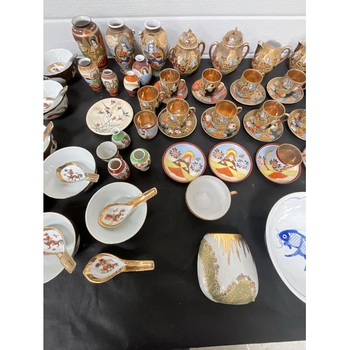 281 - *******lot withdrawn by vendor******2 BOXES OF ORIENTAL CHINA TO INCLUDE PART TEA SETS (ITEM 118,119... 