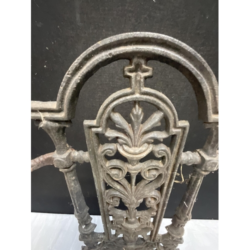 358 - CAST IRON UMBRELLA STAND H14