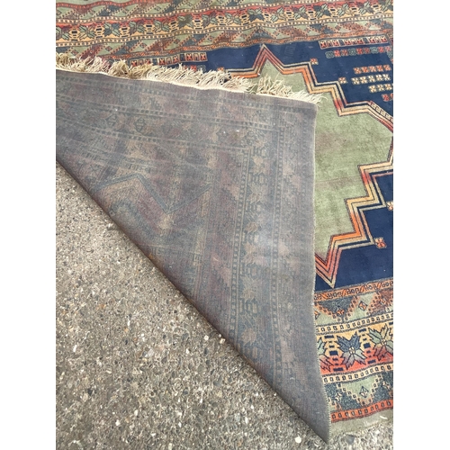 381 - *******lot withdrawn by vendor******5 VINTAGE CARPETS A/F - LARGEST 80