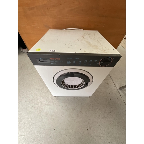 432 - ELECTRA COMPACT 288 TUMBLE DRYER H26