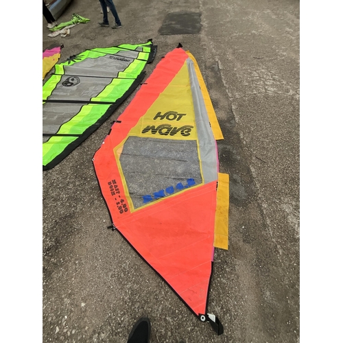 471 - SAILBOARD,VARIOUS SAILS ETC