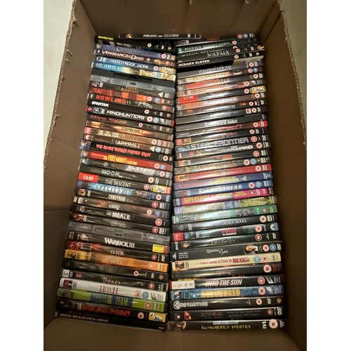 78 - 3 BOXES OF DVD'S