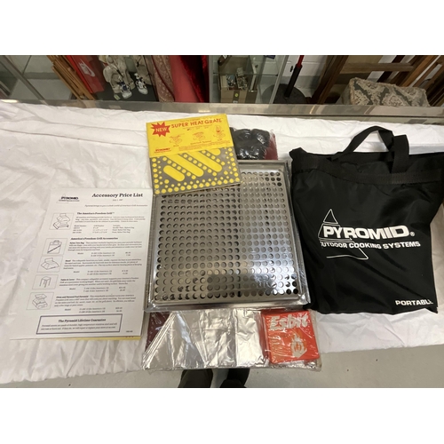 124A - PYROMID GRILL FOR ALL SEASONS NEW IN BOX