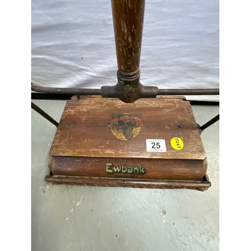 25 - VINTAGE EWBANK CARPET SWEEPER