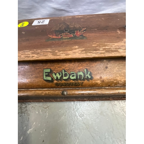 25 - VINTAGE EWBANK CARPET SWEEPER