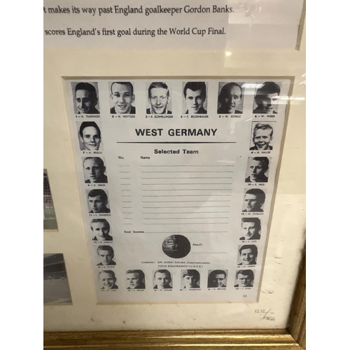 26 - FRAMED 1966 ENGLAND WORLD CHAMPIONS DIORAMA 24